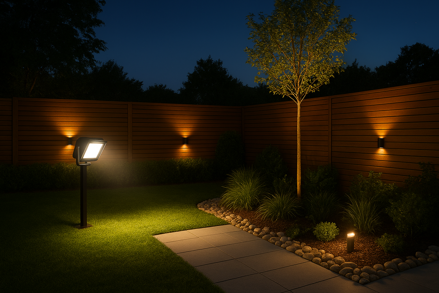 روشنایی فضای باز