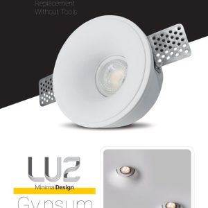 فریم هالوژن گچی تک برند لوز