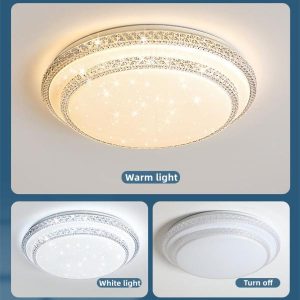 چراغ سقفی سه حالته مدرن کد 801 آلما