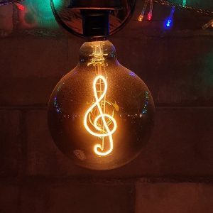 لامپ فلامنتی طرح ملودی (G125)