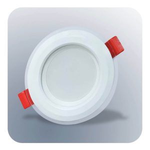 پنل هالوژن توکار 7 و 9 وات دورشیشه شاهچراغ مدل رونیکا
