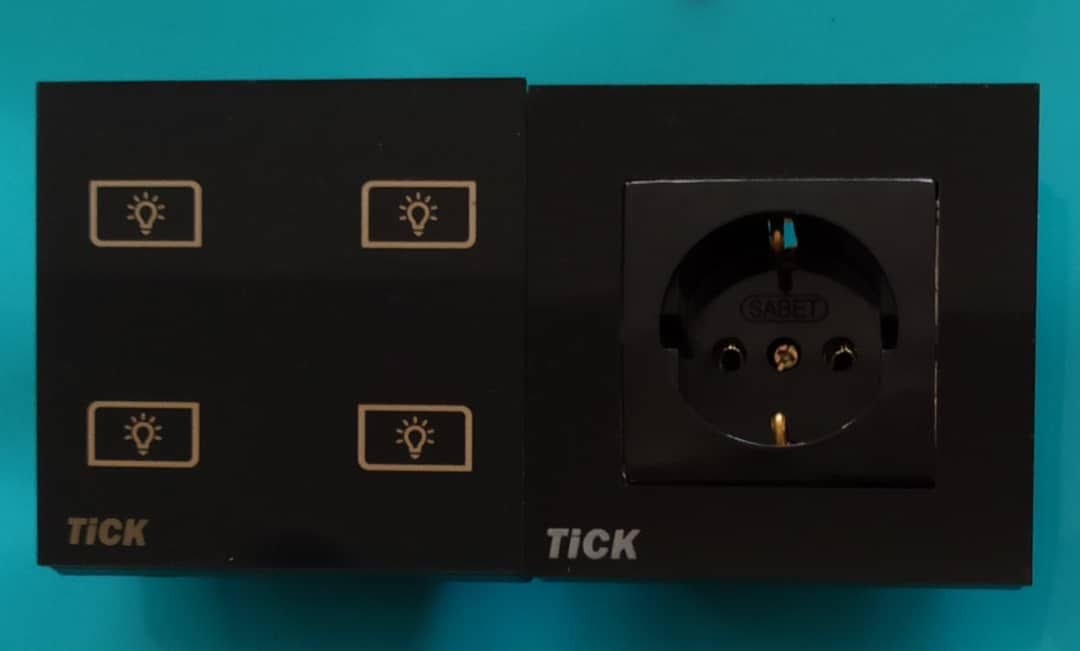 کلید و پریز لمسی تیک (TIK)