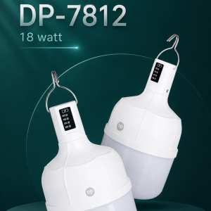چراغ شارژی اضطراری DP-7812
18وات نوردهی
